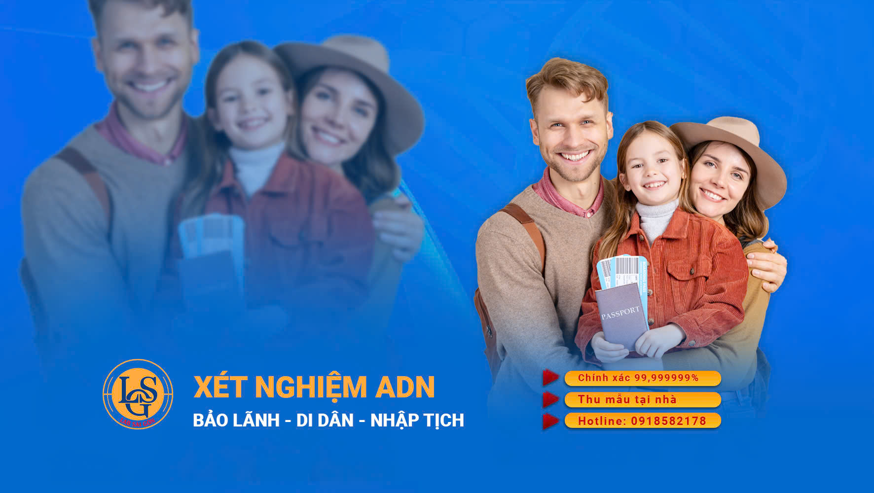 Xét nghiệm ADN bảo lãnh – di dân – nhập tịch