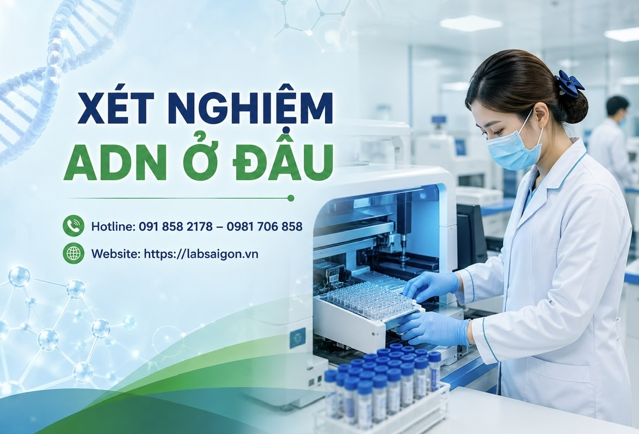 Địa chỉ xét nghiệm ADN uy tín tại thành phố Hồ Chí Minh