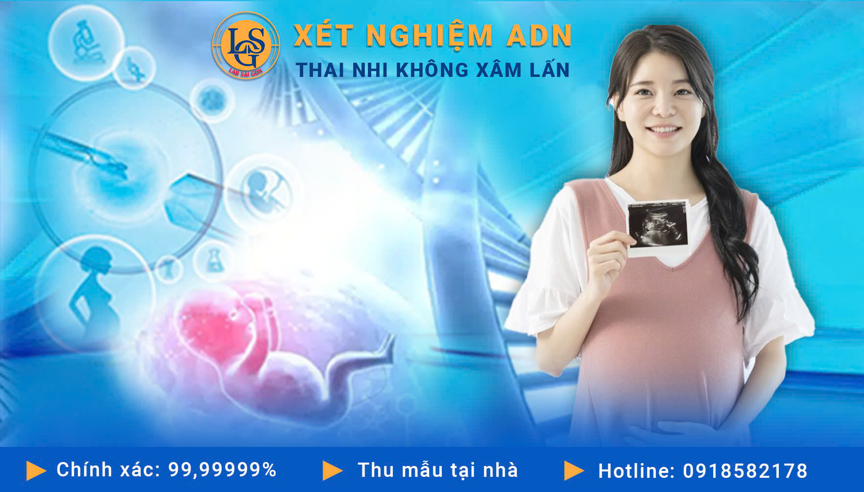 Xét nghiệm ADN thai nhi không xâm lấn