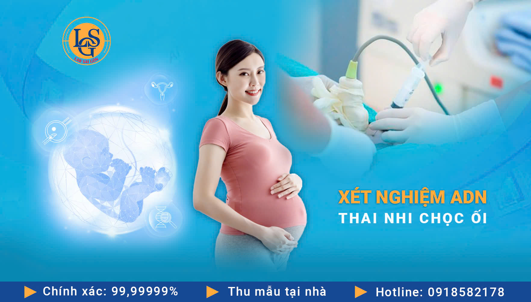 Xét nghiệm ADN thai nhi chọc ối