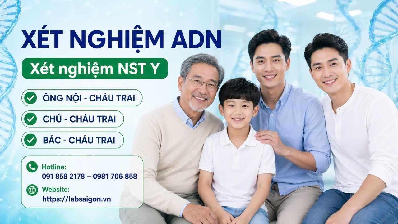 XÉT NGHIỆM ADN ÔNG NỘI – CHÁU TRAI