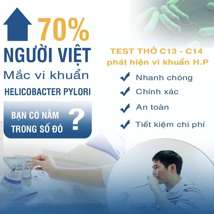 Test HP hơi thở C14 có ý nghĩa gì trong việc điều trị bệnh?