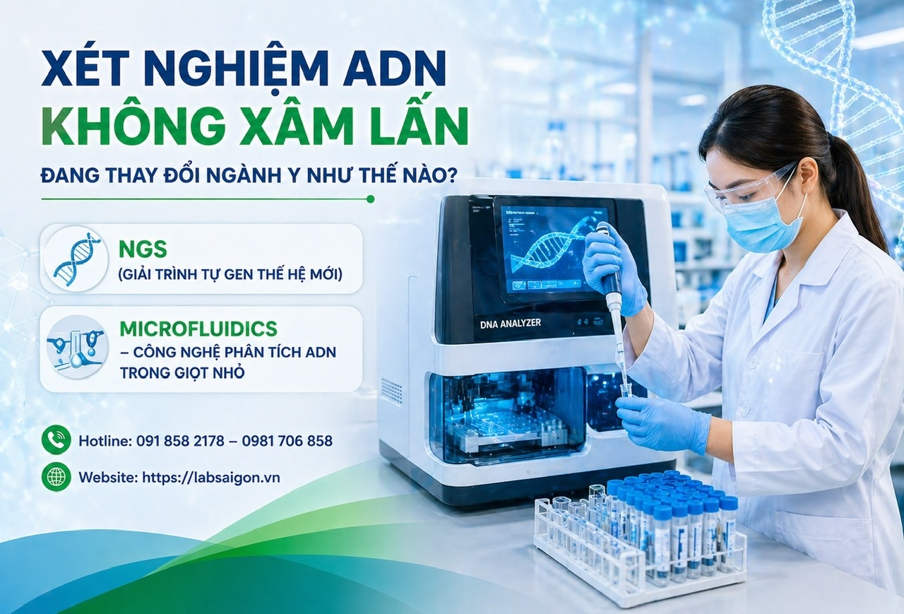 Xét nghiệm ADN không xâm lấn đang thay đổi ngành y như thế nào?