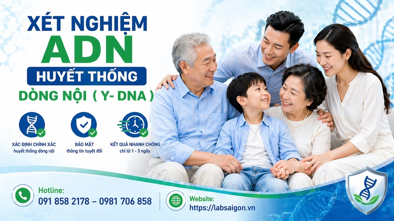 Xét nghiệm huyết thống dòng nội Y-DNA