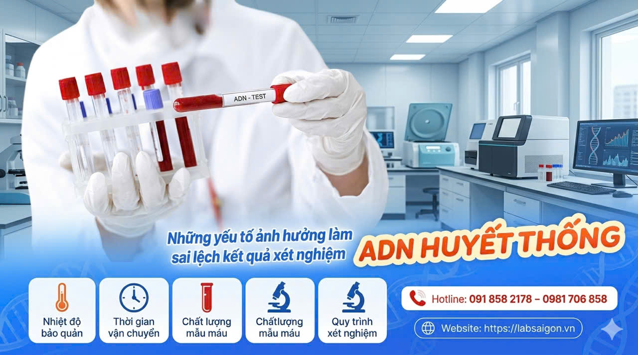 Những Yếu Tố Kỹ Thuật Và Sinh Học Có Thể Làm Sai Lệch Kết Quả Xét Nghiệm ADN